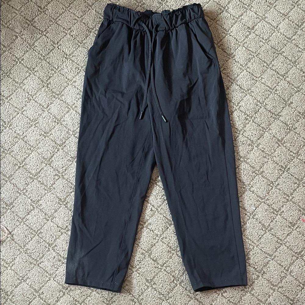 Lululemon Athletica Black Keep Moving Pants